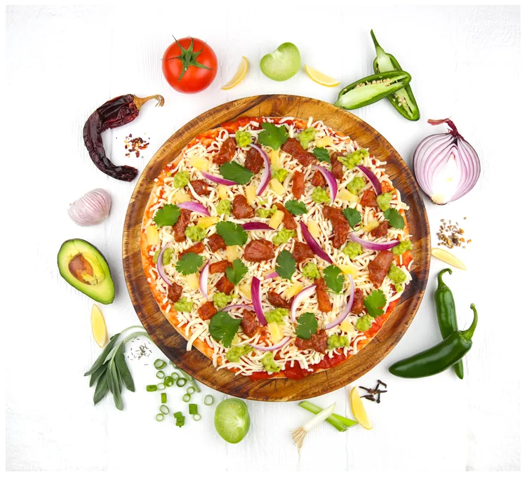 Avatara Pizza fire-roasted gluten-free flatbread pizzas made with organic locally sourced ingredients in Calgary AB